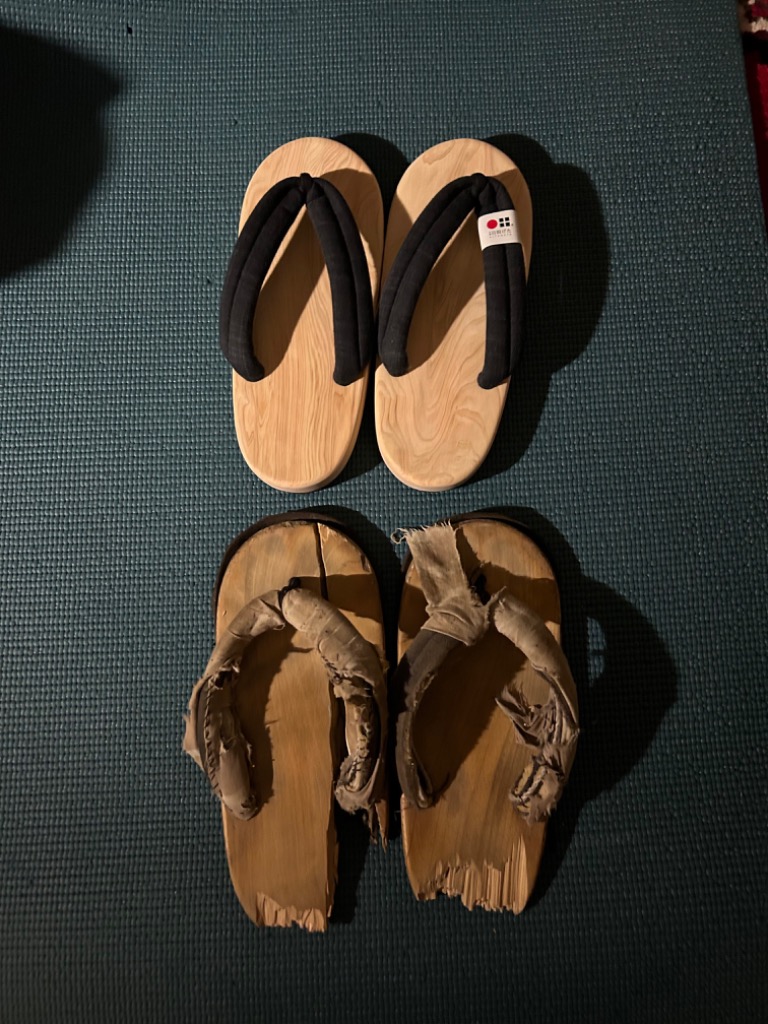 BEAMS JAPAN サンダル うらつか工房 × / 別注 下駄 銘品のススメ