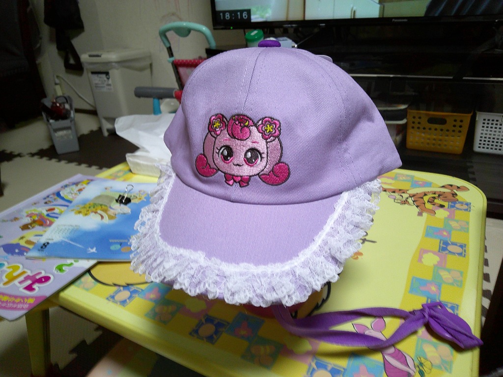 キャップ 帽子 紫外線カット ティニピン×475 ツイル しなこコラボ