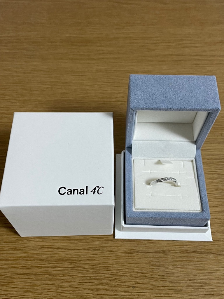 Canal 4°C シンプルリング 専用ケース付き Canal4℃ 指輪 リング シルバー ペアリング「Ladies'」 レディース