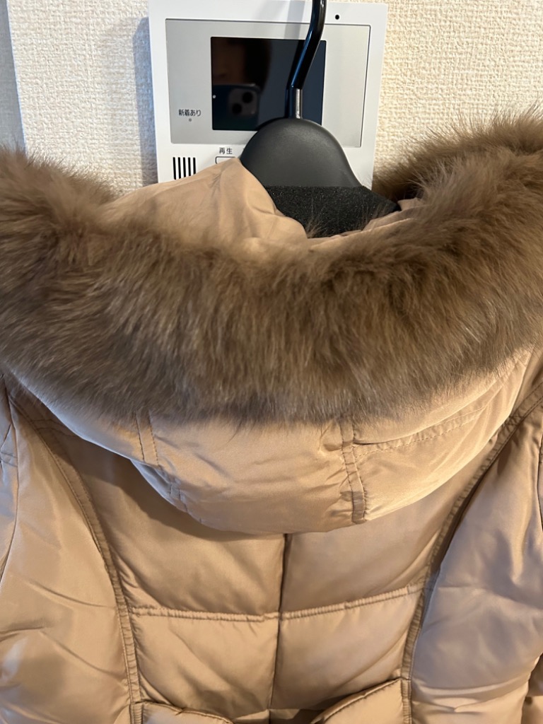 RUIRUE BOUTIQUE ダウンコート ダウンジャケット フォックス