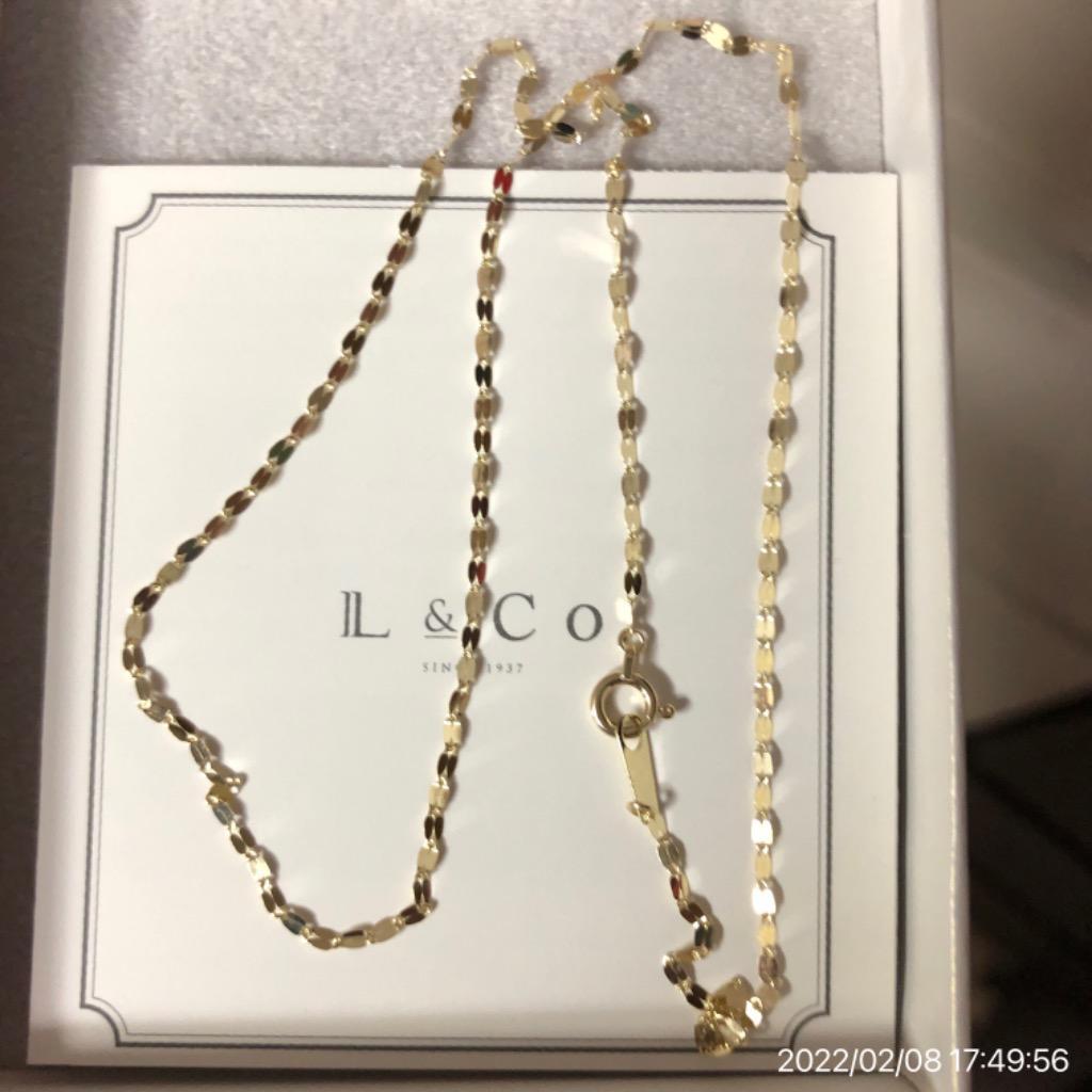 紫③ L&Co エルアンドコー PT850 エクレア デザイン チェーン