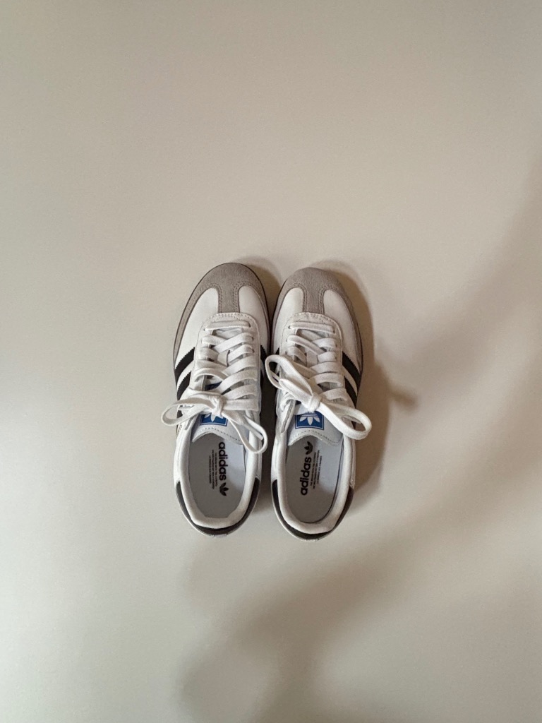 adidas（アディダス） スニーカー SAMBA OG サンバ OG WHT/BLK/GRNT