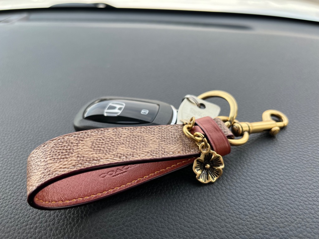 COACH キーホルダー シグネチャー チャーム ループ : ZOZOTOWN