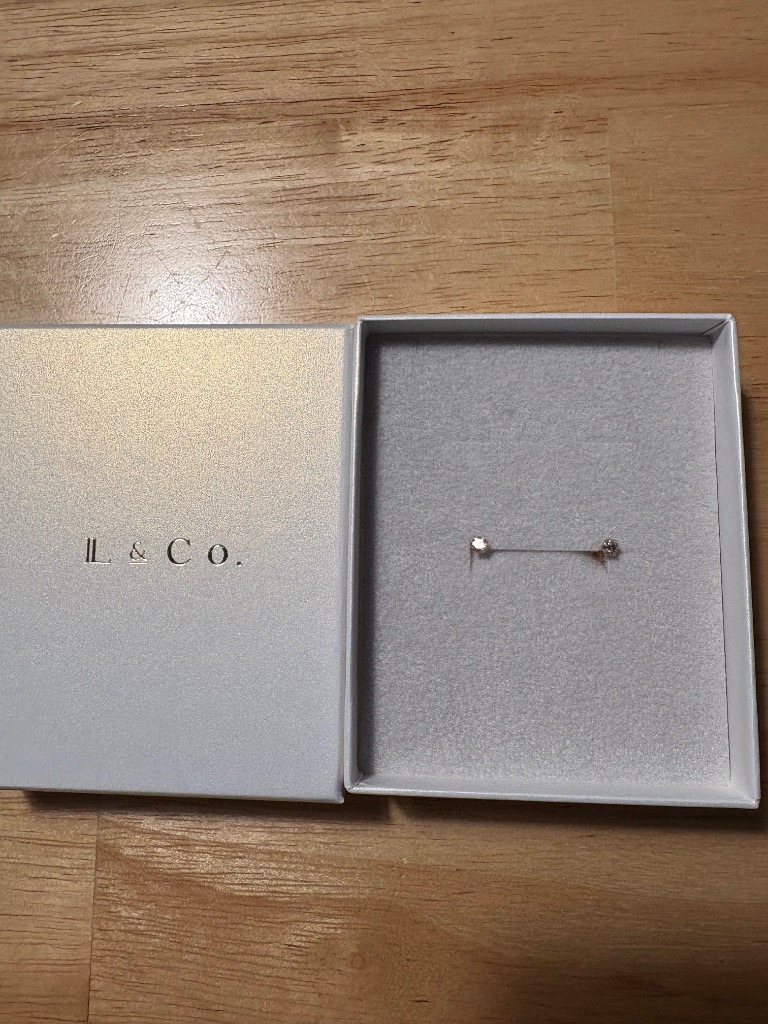 Jewel closet by L&Co. ピアス K18 ダイヤモンド0.20ct