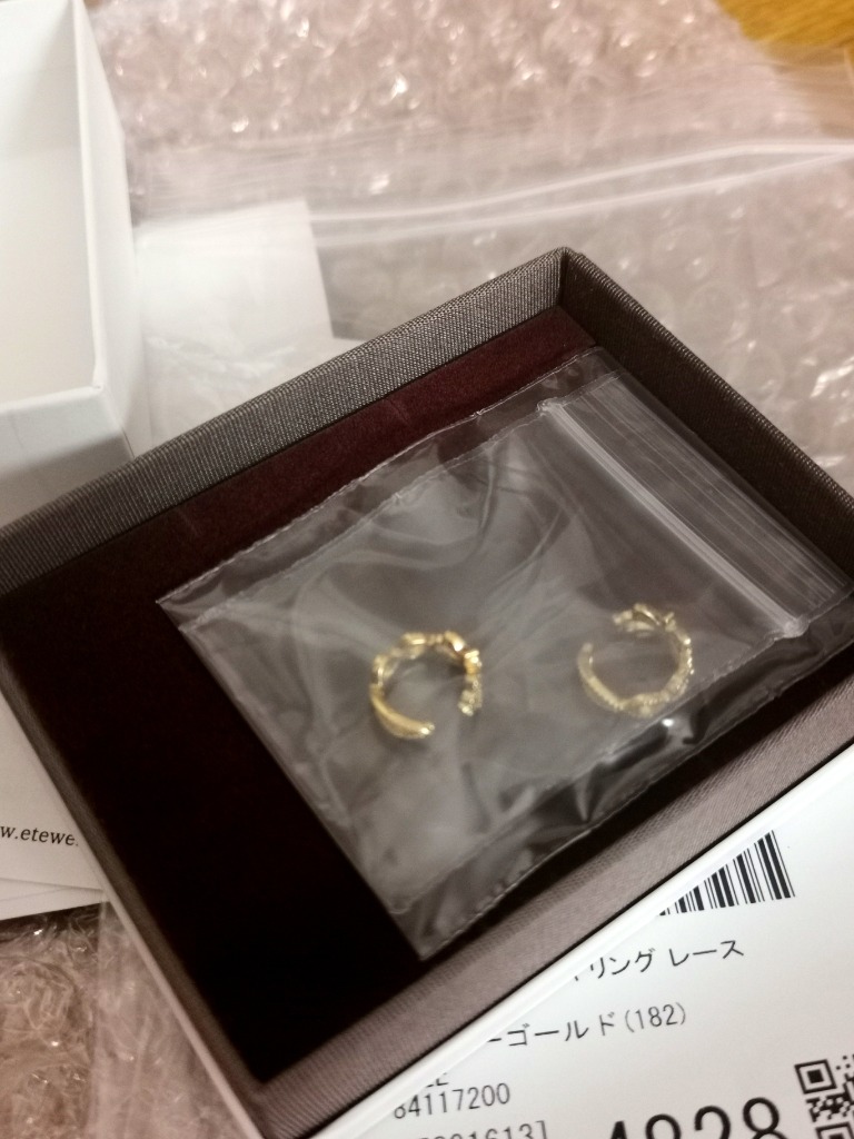 【国内直営店】☆ete☆レース リバーシブルイヤリング レース リバーシブルイヤリング（841172） ｜ women（ウィメンズ