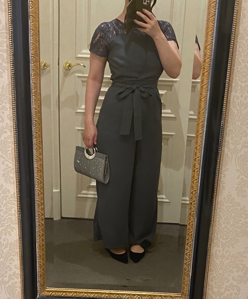 RUIRUE BOUTIQUE パンツドレス 結婚式パーティードレスレース