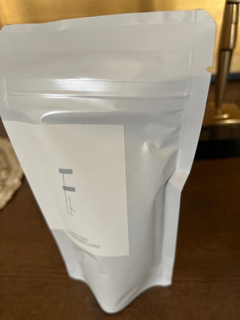 入浴剤 F organics / バスソルト 200g ローズ＆イランイランの香り