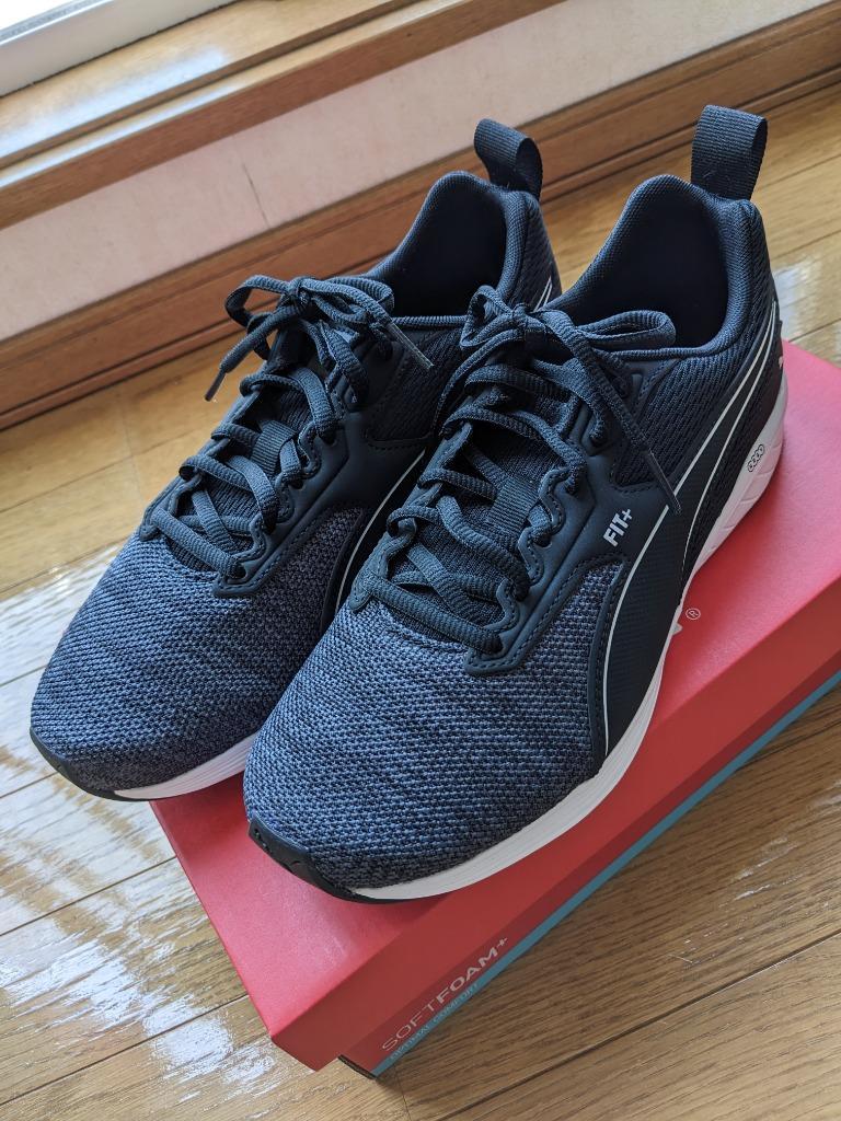 スニーカー PUMA プーマ NRGY COMET 2 WIDE 193969 *01BK/ASPHALT/W 