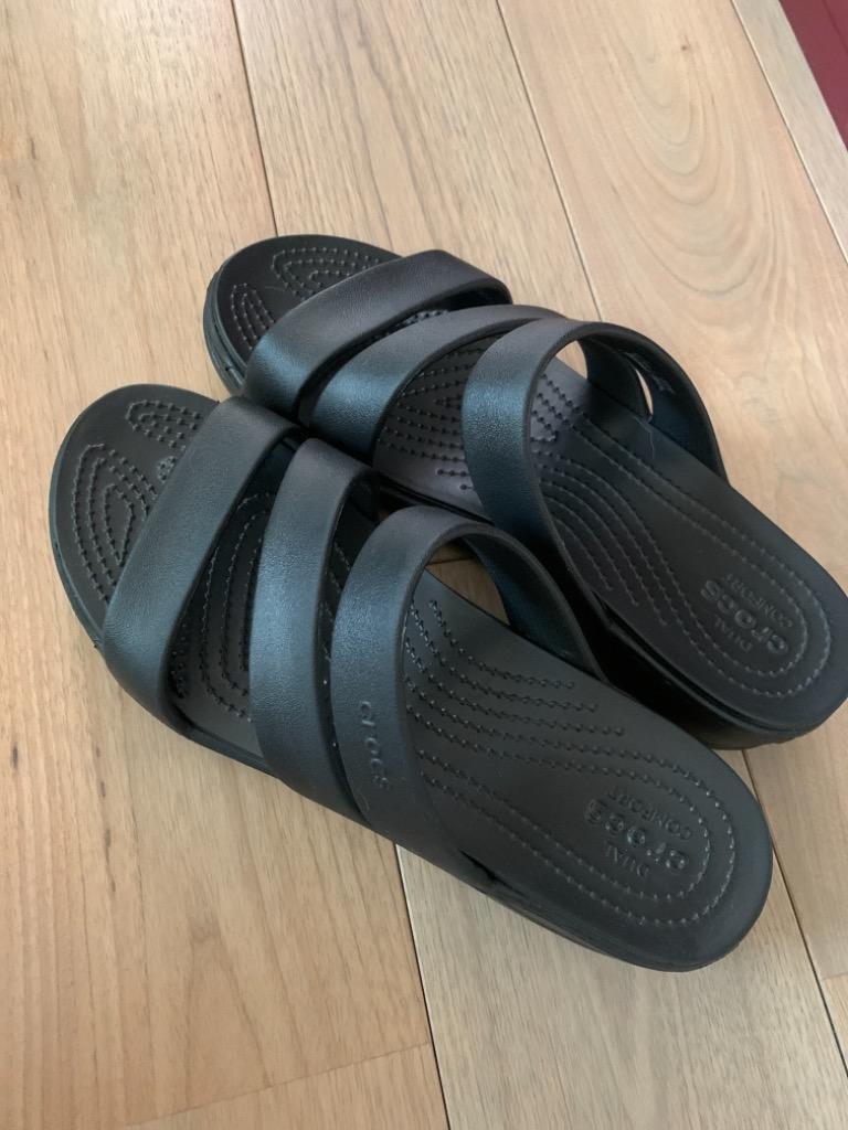 crocs サンダル クロックス モントレー ストラッピー ウェッジ