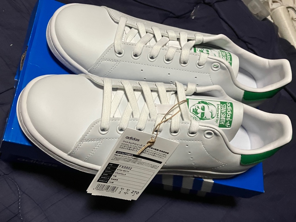 adidas スニーカー アディダス STAN SMITH FX5502 FWHT/FWHT
