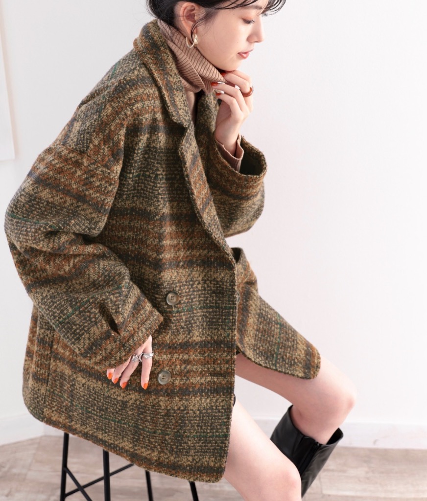 DAY CLOSET ピーコート pコート 「non-no1.2月合併号掲載