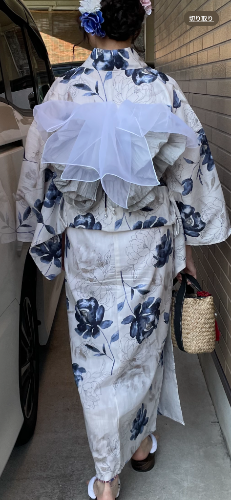 Dita 浴衣 1人で着られる浴衣5点セット 和歌山染工日本染め