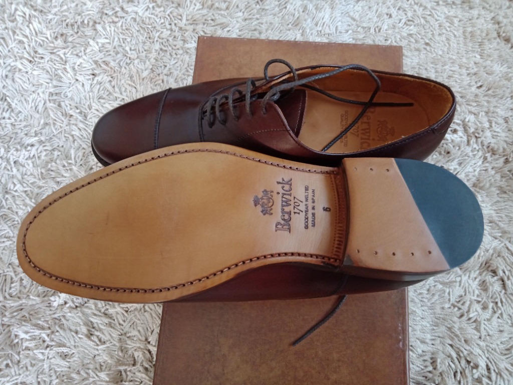 Berwick 5224 ストレートチップ 24cm Berwick1707 | ストレートチップ | 5224BCVIBK – バーウィック