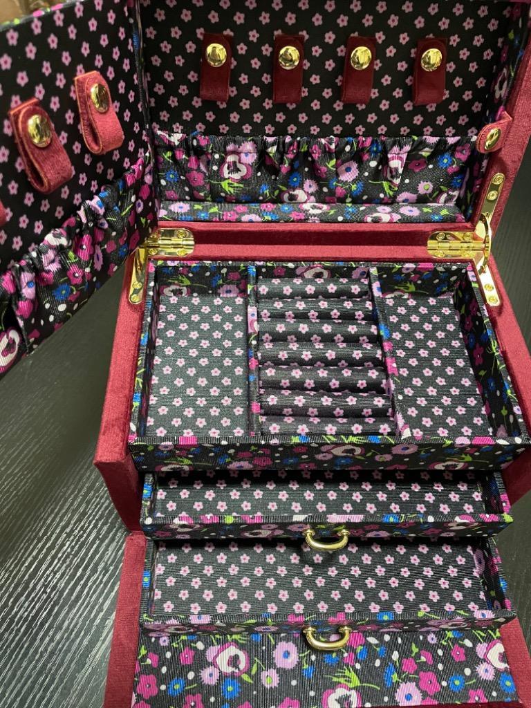 Francfranc フランフラン ANNA SUI アナスイ ジュエリーBOX 収納力抜群なANNA SUIとコラボレーションしたジュエリーボックス