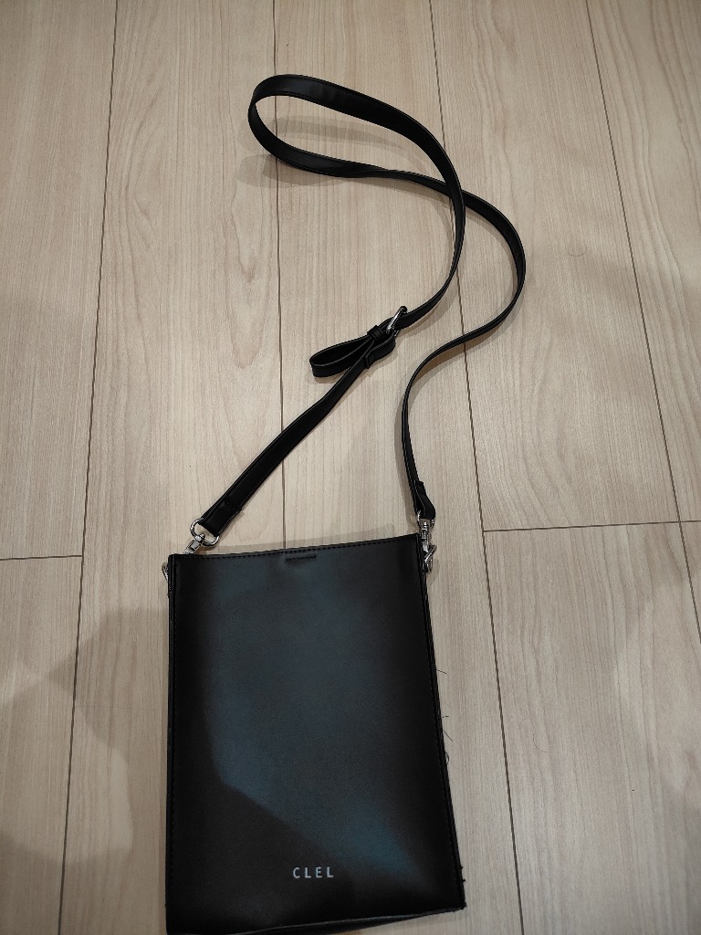 CLEL ショルダーバッグ 「CLEL」Square Shoulder Bag / 合皮