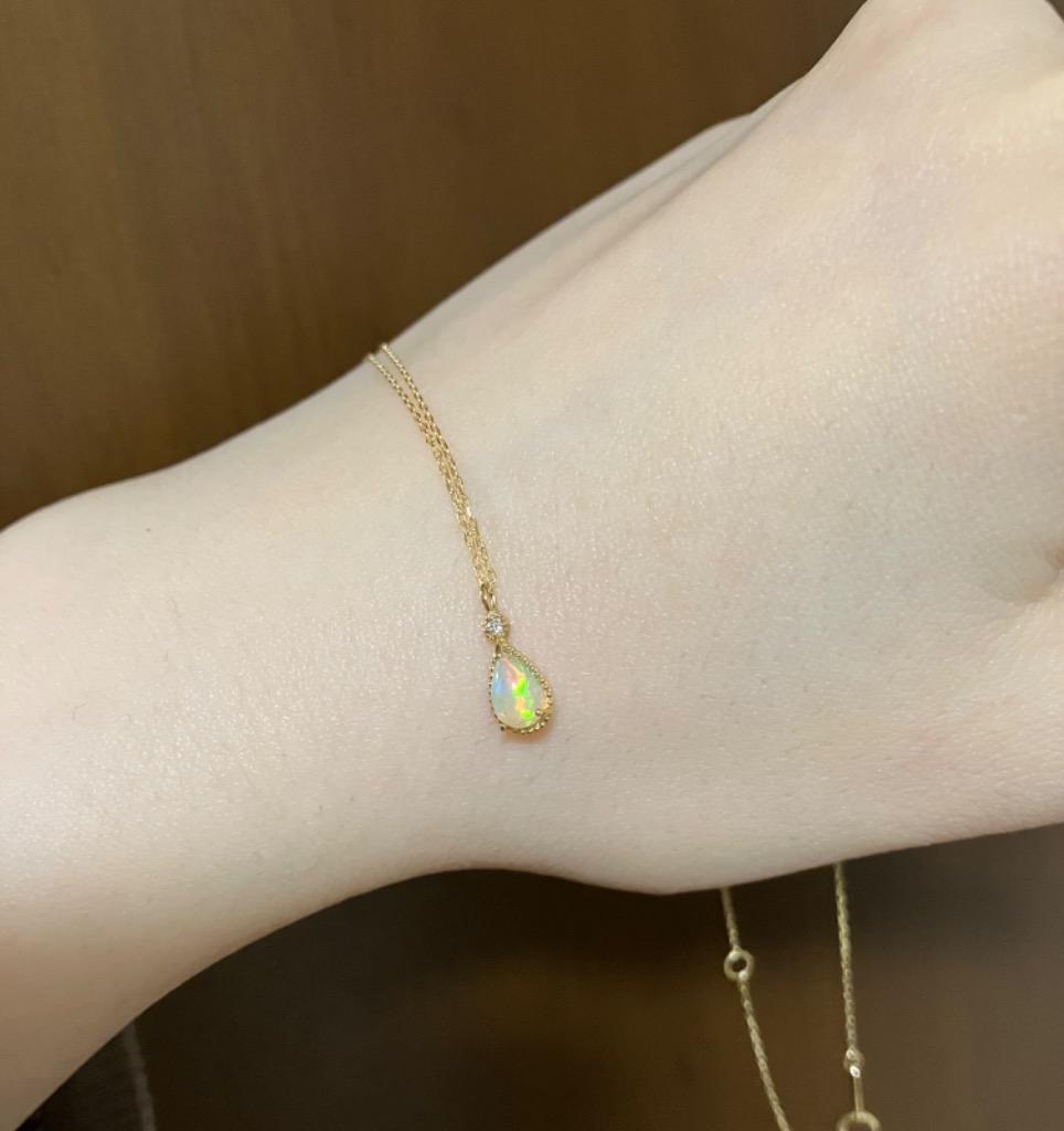 Jewel closet by L&Co. ネックレス K10 カラーストーン＆ダイヤモンド