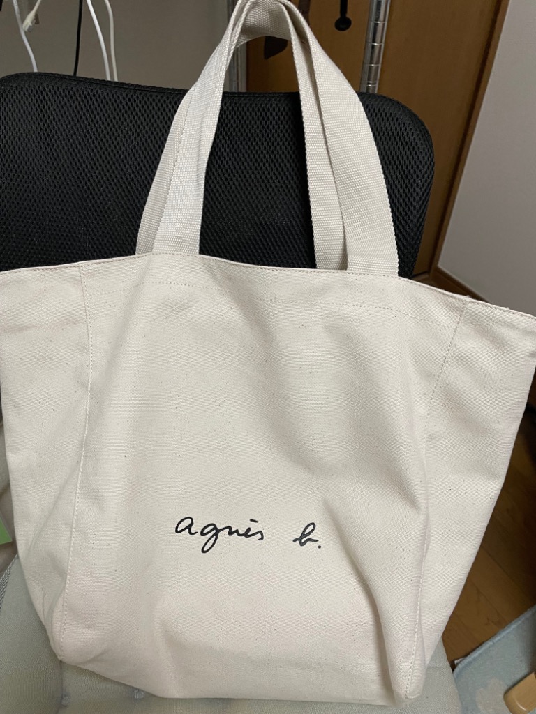贅沢品 トートバッグ b. agnes WEB限定 レディース ロゴトートバッグ バッグ