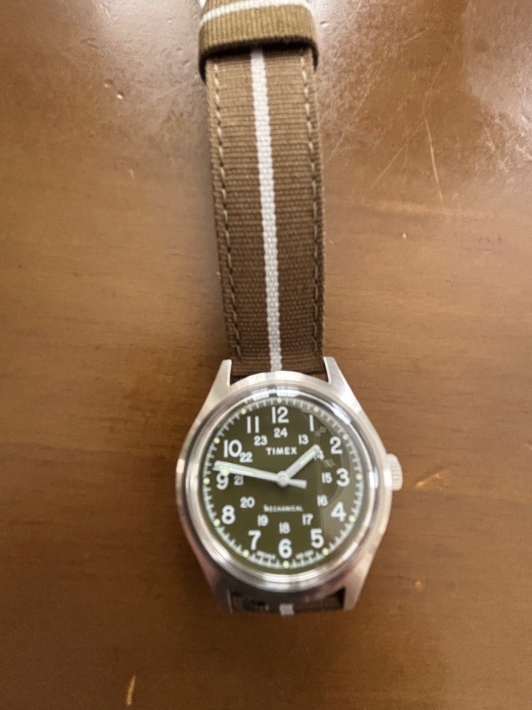 TIMEX 腕時計 MK1/メカニカルキャンパー アナログ腕時計