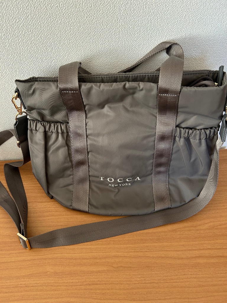 TOCCA トートバッグ バッグ SANA SIDEPOCKET TOTE レディース