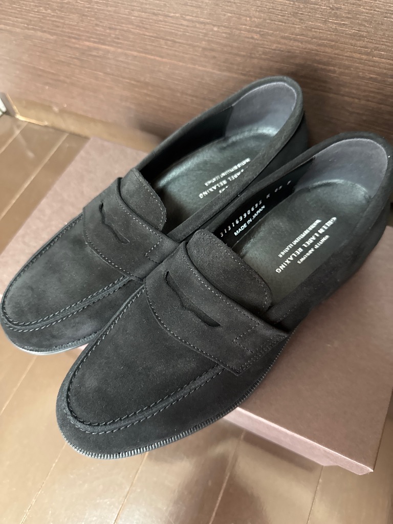 green label relaxing スエードローファー GLR ハッスイ スエード フレンチ ローファー -撥水-（ローファー