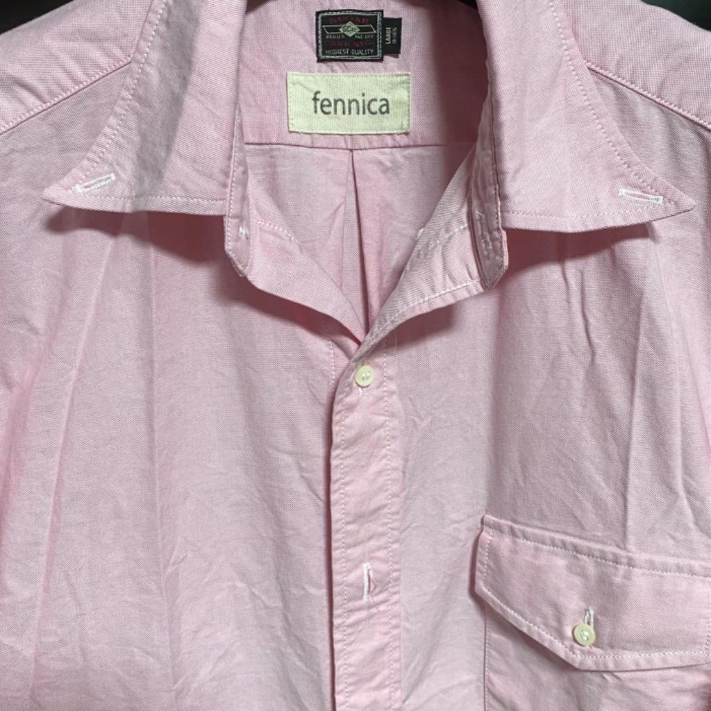 シャツ ブラウス SUGAR CANE × fennica   別注 College Button Down Shirt カレッジ ボタンダウンシャツ