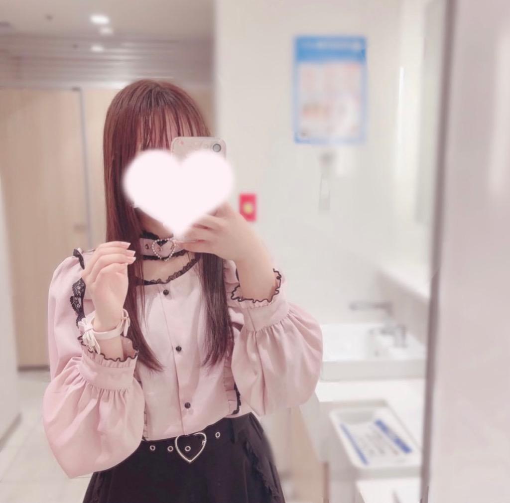 ROJITA シャツ ブラウス ハートバックルラッフルフリルブラウス