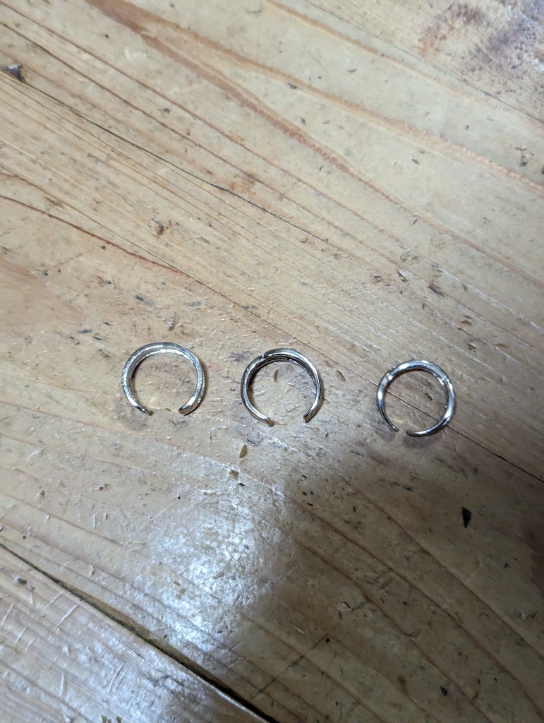 指輪 Men’s Plating Rings 3点セット