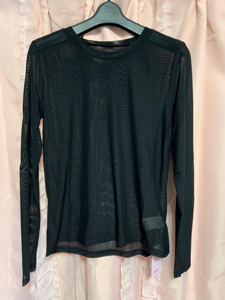 Kotoe tシャツ レディース カラー シースルーカットソー シアー