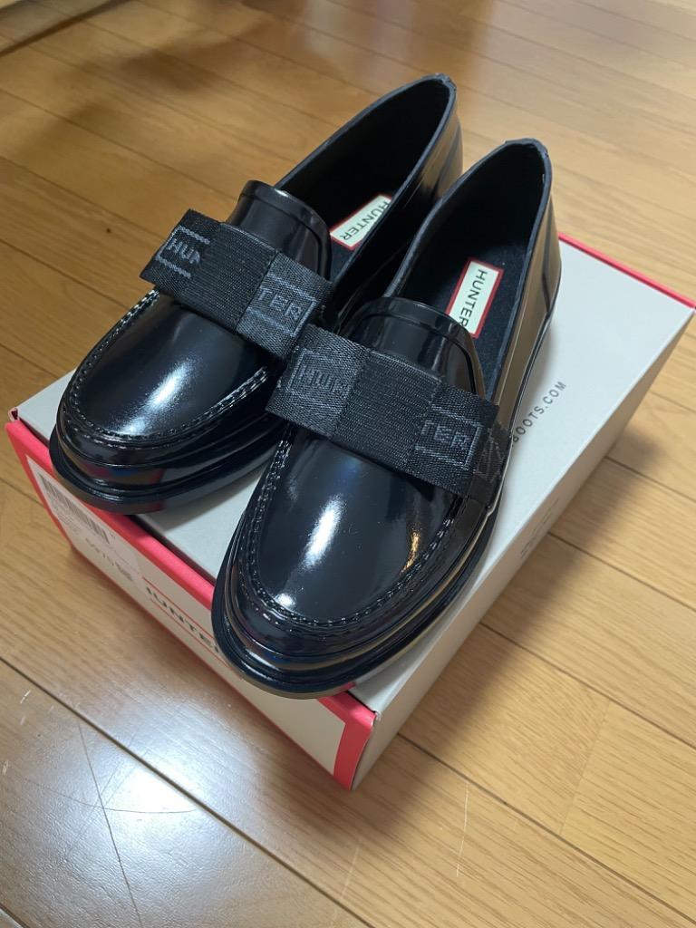 レインシューズ WOMENS REFINED BOW GLOSS PENNY LOAFER