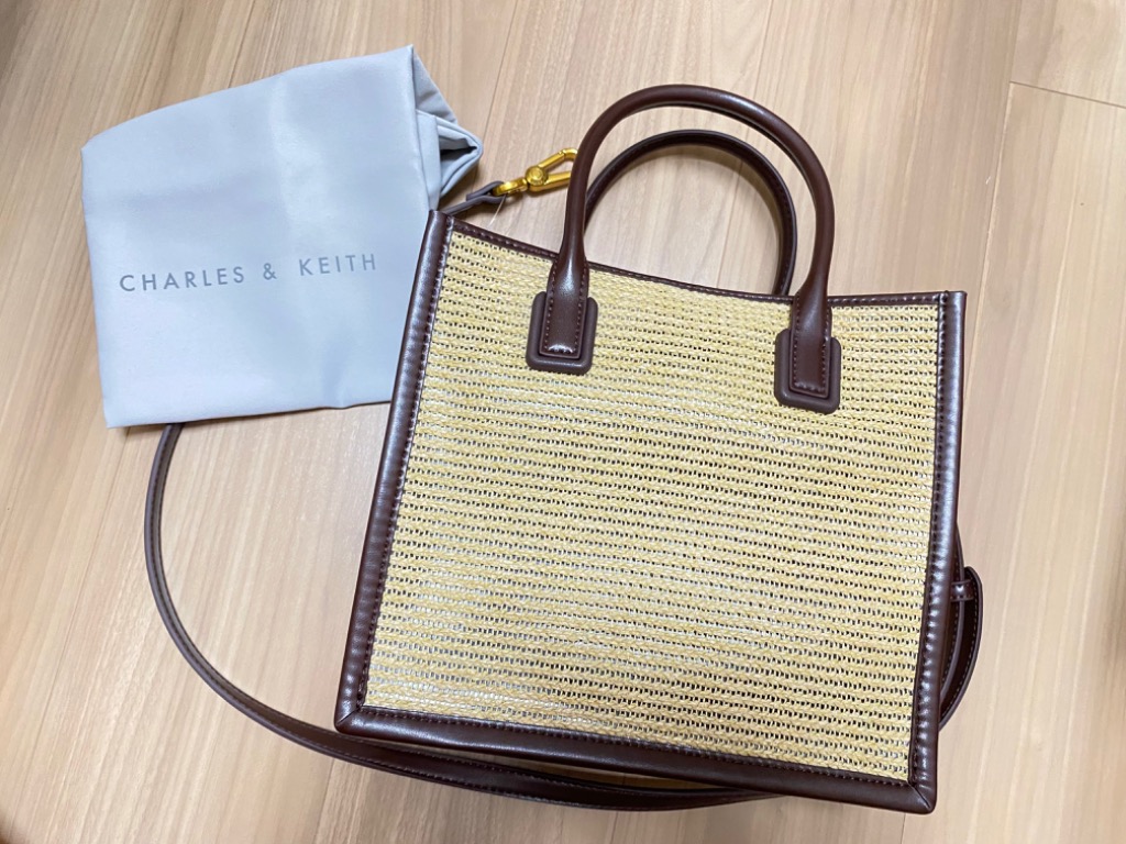CHARLES ＆ KEITH トートバッグ バッグ レディース ダブル
