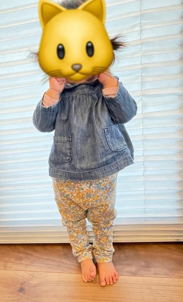 BREEZE パンツ 「総柄18色展開」DAISUKI 9分丈 キッズ 子供服