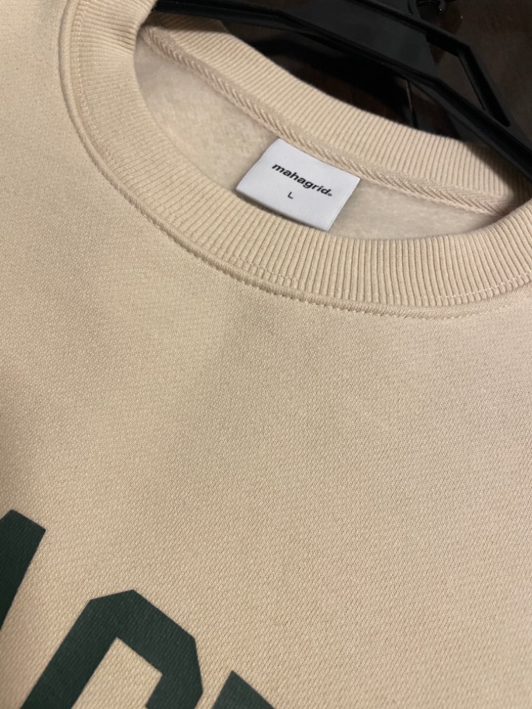 スウェット 「mahagrid/マハグリッド」AUTHENTIC SWEATSHIRT/カレッジ