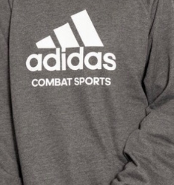 スウェット adidas combat sports / ゆったりラグランシルエット ロゴ