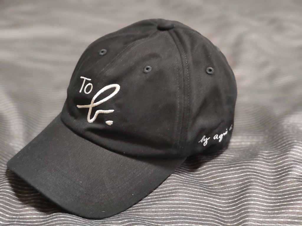 To b. by agnes キャップ 帽子 WT94 CAP ロゴキャップ