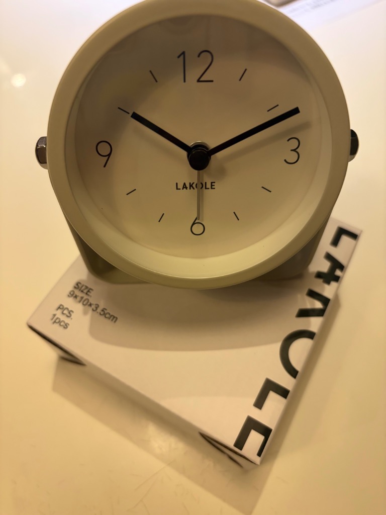 LAKOLE（ラコレ） 時計 アングルアジャスト置き時計 / 187235
