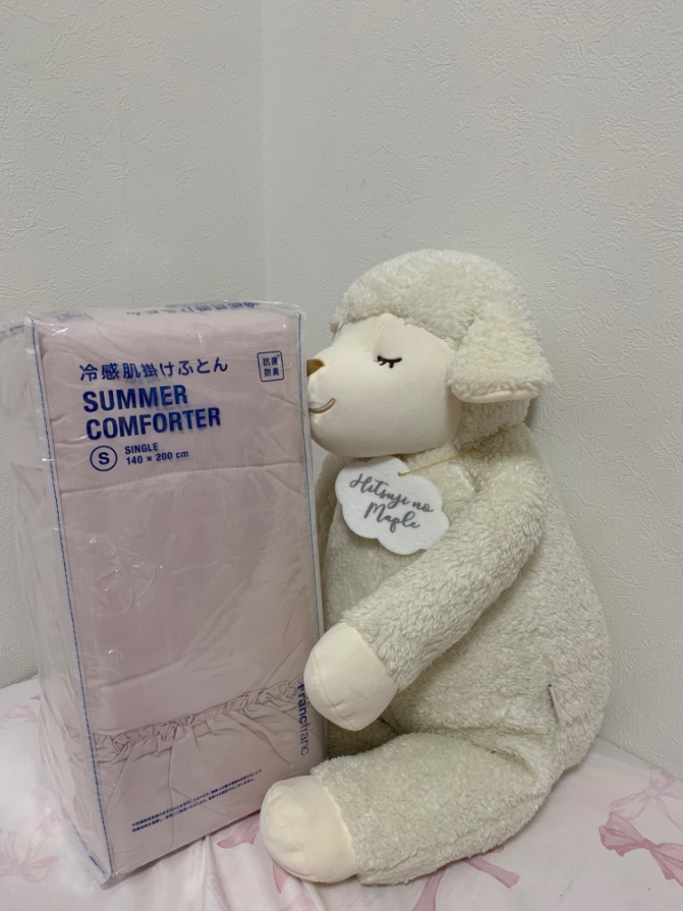 Francfranc ベッド 寝具 ふわろ 冷感肌掛けふとん フリル Francfranc ベッド 寝具 ふわろ 冷感肌掛けふとん フリル
