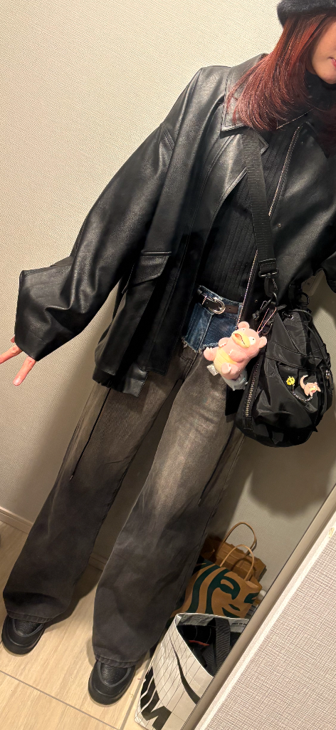WYM LIDNM ブルゾン アウター ARTIFICIAL GRAIN MILITARY