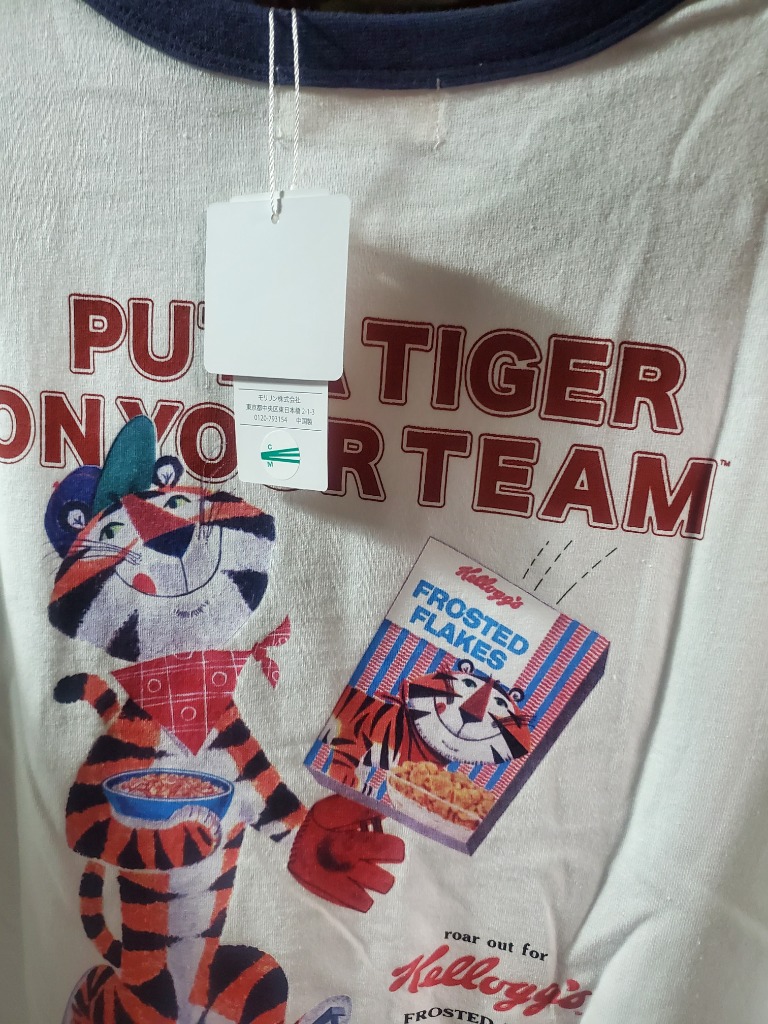 tシャツ KELLOGG'S/ケロッグ 別注 ヴィンテージプリント半袖