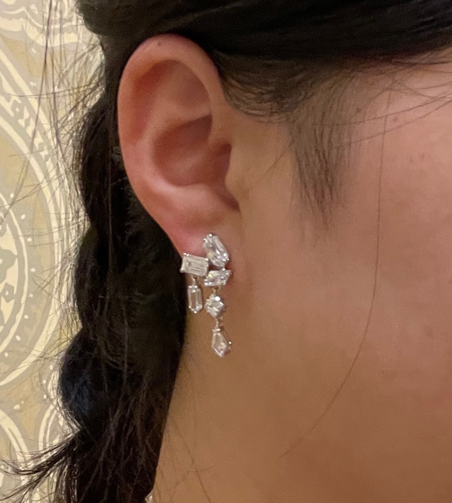 SWAROVSKI ピアス 「公式」「スワロフスキー」Mesmera ドロップ