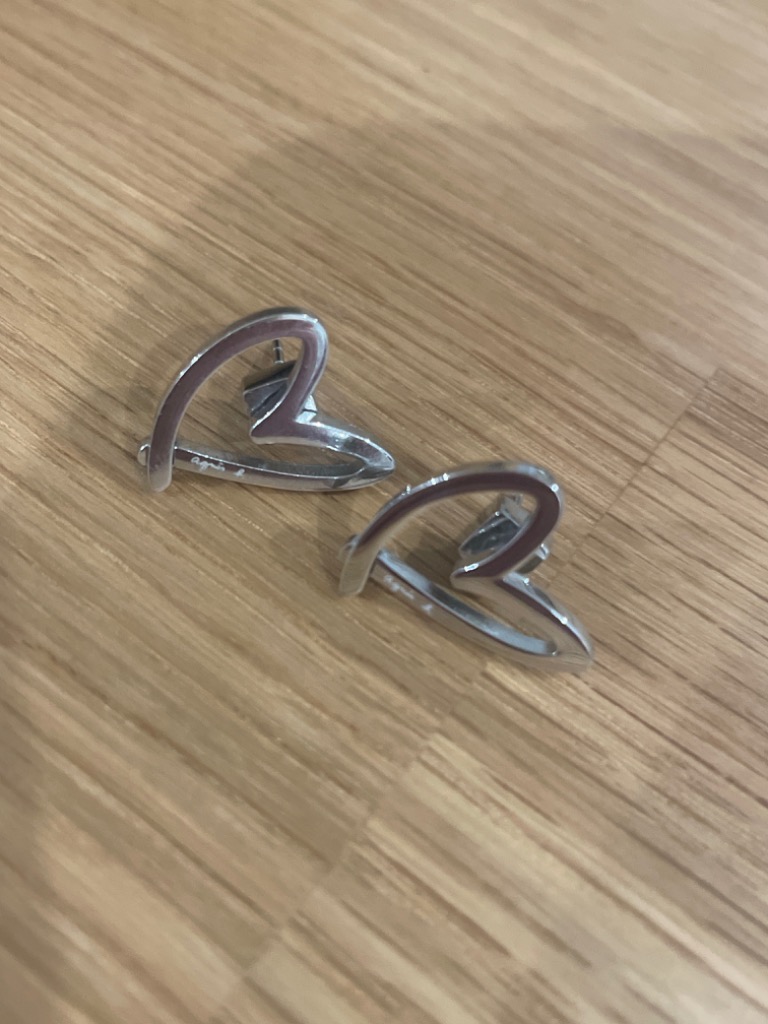agnes b. ピアス H922 ハート ”SWEET HEART” レディース メンズ