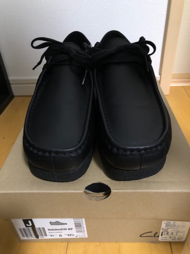 Clarks デッキシューズ クラークス WALLABEE EVO WP「防水