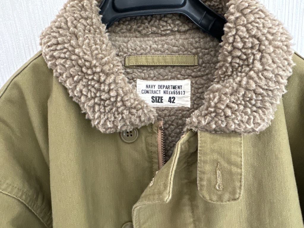 WAIPER.inc ミリタリージャケット モッズコート 米海軍 U.S.NAVY