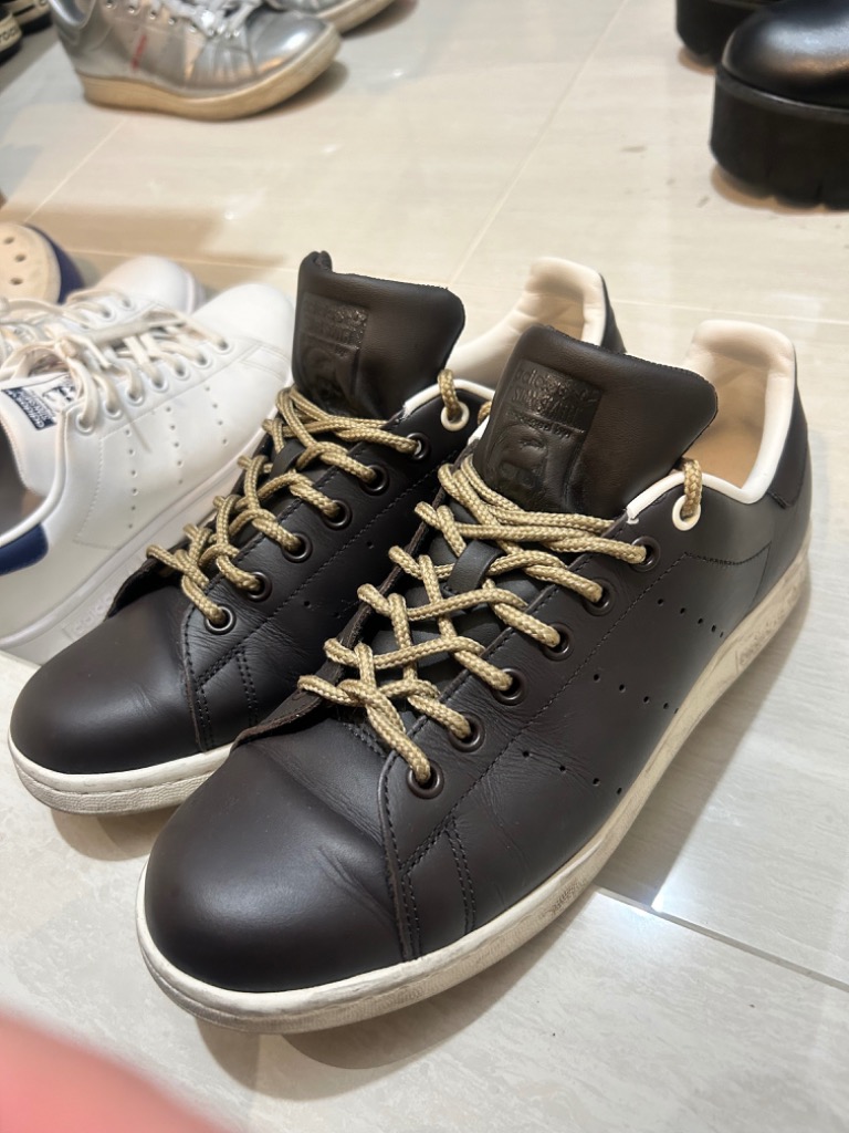 スニーカー メンズ adidas アディダス STAN SMITH スタンスミス ID6117 ABC-MART限定 *BROW/BROW/CHAL