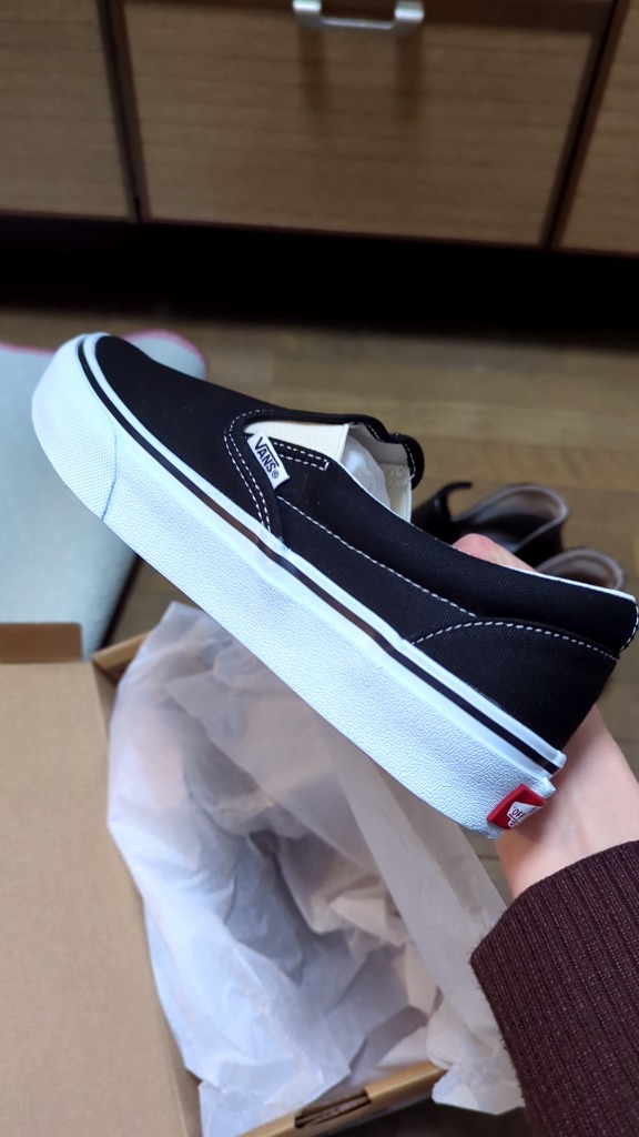VANS スリッポン ヴァンズ SLIP ON V98CLA BLACK メンズ VANS スリッポン ヴァンズ SLIP ON V98CLA BLACK メンズ