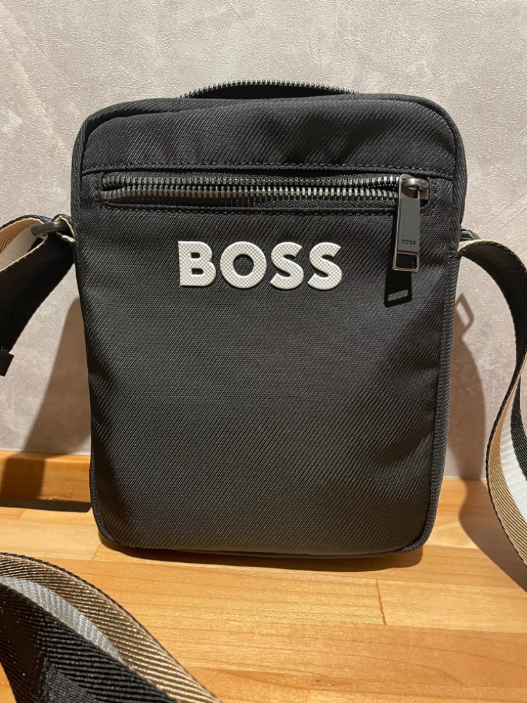 BOSS（HUGO BOSS） ショルダーバッグ コントラストロゴ クロス