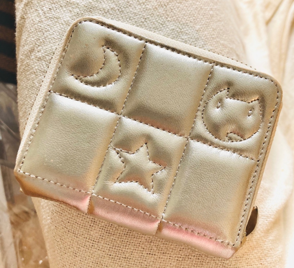 ツモリチサト　ネコキルティング　財布 ネコキルティング ラウンドファスナー2つ折り財布 / tsumori