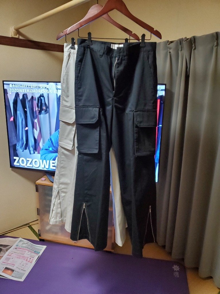 ADRER カーゴパンツ extra quality deformation flare cargo