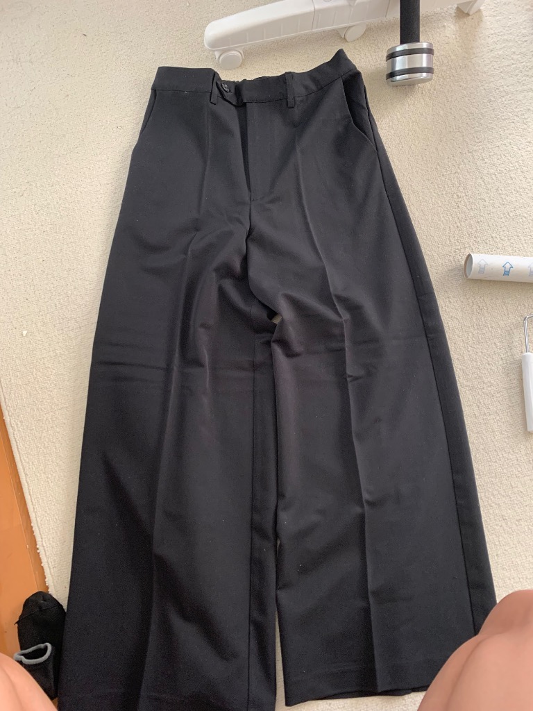 CLEL スラックス 「CLEL」Back Brushed TR Flare Slacks/バック