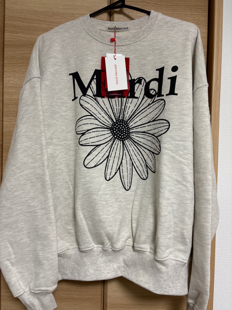 Mardi Mercredi トレーナー スウェット SWEATSHIRT FLOWERMARDI
