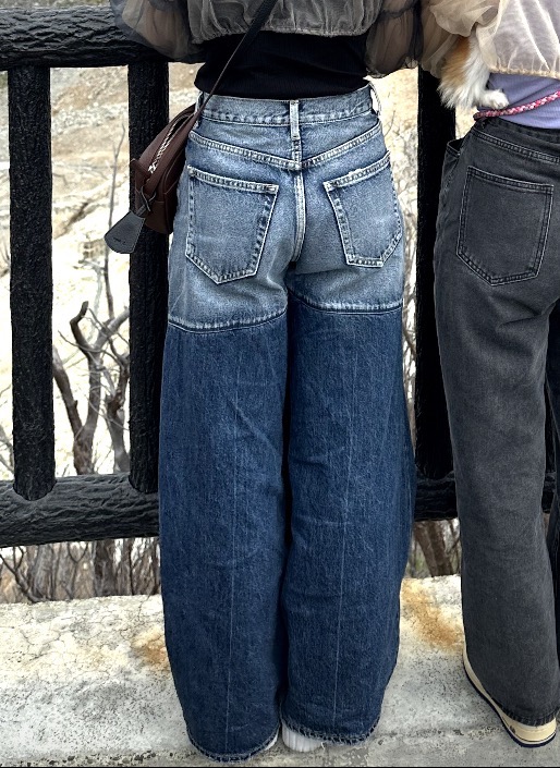 MOUSSY ジーンズ デニム デニムパンツ HW NOTCH STRAIGHT